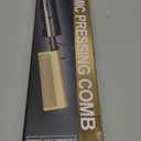 DAN Technology hot Comb Electric for Wigs,450Small hot Comb for Edges,Low and high Temperatures, Hair straightening Comb for Black Hair,Portable & Dual Voltage for Travel & Home (Gold)