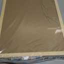 4 Pack Cork Board Bulletin Board Notice Pin Square Pin Wall Mounted Cork for Office Home and School, 15.7 x 12 Inches