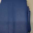Majestic Giftware PVC Faux Leather Rectangular Tablecloths | (TCE23-54180) Royal Blue Waterproof and Spill Proof Dining Table Cover | Washable decorative tablecloth
