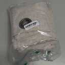 YoungsTex Rustic Linen Curtains 63 Inch Length 2 Panels for Living Room Window - Light Filtering Drapes with Bronze Grommet Thick Textured for Country Bedroom, 52 x 63 Inch (Pack of 2), Linen