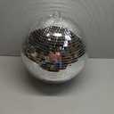 16-Inch Large Disco Ball  Mirror Ball Disco Ball Decor for Parties, Weddings, and Fun Party Events