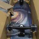 Nattork Complete Kid Skateboards 29" x 9" Youth Cruiser Skateboard for Beginners Double Kick Deck Concave Girls or Boys Skateboard