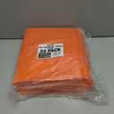 Better Office Products Orange Plastic 2 Pocket Folders with Prongs, Heavyweight, Letter Size Poly Folders, 24 Pack, with 3 Metal Prongs Fastener Clips, Orange
