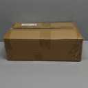 LASZOLA 5 Drawer Narrow Dresser Slim Cabinet Skinny Storage Tower Chest, Ideal for Small Spaces Bathroom Bedroom, Between Washer and Dryer, Lightweight Mobile on Wheels, Sturdy Fabric Drawers, Black