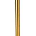 Gold Paper Towel Holder, Easy One-Handed Design for Kitchen Stand Paper Towel Dispenser, Sturdy Base for Standard Paper Towel Rolls and Mega Paper Towel Roll (Gold - Stainless Steel Base)