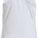 adidas Club Girls Tank Top - White (White, M)