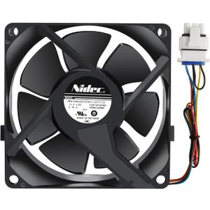 Upgraded WR60X26866 (OEM) Refrigerator Evaporator Fan Motor Fit for Almost All GE Refrigerators Replace# WR60X10341, WR60X10356, WR60X10357, WR60X24303