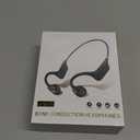 Bone Conduction Headphones, Open Ear Headphones Wireless Bluetooth 5.4 with Mic, 6-10H Long Life Waterproof Sport Headset(Blue)