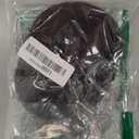 SARLA Messy Hair Bun Hair Pieces Curly Synthetic Updo Fake Scrunchies Ponytail Extension for Women Burgundy and Wine Red Tips 1PCS