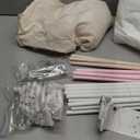 Kids Play Tent Indoor: with Mat, Tassel Garland, Star Lights - Girl Tent Indoor Playhouse for Kids Toys for Boy Girl Birthday Gift