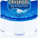 Cryspool 08047 Filter Compatible with CCX1000RE (CC 1000E), XStream CC1000RE, PXST100, C-8311, FC-1285, 100 Sq. Ft Pool Filter Cartridge, LOD: 17-3/8" 8-15/16, 1 Pack