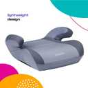 Cosco Topside Backless Booster Car Seat, Lightweight Booster Seats for Cars 40-100 lbs, Backless Booster Seat for Car, Leo, EXP: 02/27/2036