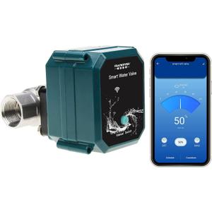 Smart Water Valve WIFI Remote Control Faucet Timer for Hose Compatible with Alexa, Google Home (WIFI, DN15(1/2"))
