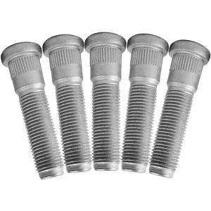 5PCS Wheel Studs M14x1.50 Lug Stud 65mm Bolt Compatible with 2011-2022 Jeep Wrangler Grand Cherokee Dodge Durango Challenger Charger Ram 2500 Ram 3500 &More