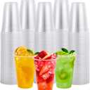 FOCUSLINE 300pack 16 oz Clear Plastic Cups Disposable, Plastic Clear Cups disposable, DrinkIng Cup for Water, Juice, Soda, Ice Coffee