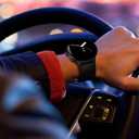 Compatible with Google Pixel Watch, Genuine Leather Replacement Band Strap Compatible with Google Pixel Watch 2 41mm (Black)