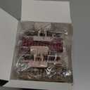 4Pcs Cloud Claw Clips for Women, 4.2 Inch Non-Slip Strong Hold Hair Claws, Unbreakable & Durable TPEE-Silicone Blend, Large Bendable Cozy Hair Clip for Thin/Thick/Curly Hair, All-Day Comfort (Mutil-Color1: Red, Espresso, Lavender, Pink)