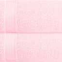 Belizzi Home Cotton 2 Pack Oversized Bath Towel Set 28x55 inches, Large Bath Towels, Ultra Absorbant Compact Quickdry & Lightweight Towel, Ideal for Gym Travel Camp Pool - Pink