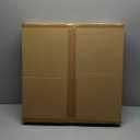 Wood Beaded Chandelier, LED Flush Mount Ceiling Light, Farmhouse Rustic Design, 2 Pack