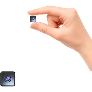 Mini Security 2026 Wireless Camera Small Home WiFi 1080P HD Micro Magnetic Nanny Cam with Motion Detection, Wide Angle, Cloud & SD Storage, Night Vision, Can No Need WiFi Tiny Cameras for House Indoor