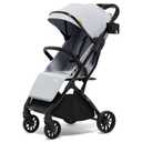 newyoo GlideTow TR18M Compact Travel Stroller for Infants, Foldable Baby Stroller with Cup Holder, One-Hand Fold, Near Flat Recline Seat, Fog Blue