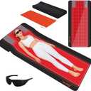 FSA/HSA Eligible Red Light Therapy Mat for Full Body, 73" x 35"
1444 3-in-1 LEDs, 660nm & 850nm Near Infrared Light, With Ergonomic Pillow, 5 Intensity Levels, 10Hz/40Hz Pulse