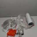 Floor Lamp for Living Room,Adjustable Height Standing Lamp,Dimmable Modern Floor Lamps for Bedroom Office Tall Floor Lights with Pull Chain Bulb Included-Silver Gray Shade