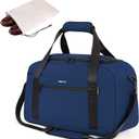 ECOHUB Personal Item Bag 16'' Small Duffel Bag Travel Bag WeekenderBag GymBag Tote Duffel bag Overnight Bags Travel Essentials for Women and Men Shoulder Bag Carry On Shoes Bag (Blue)