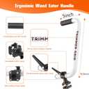 Upgraded Weed Eater Handle, String Trimmer Handle, Trimmer Grip Extension for Trimming, Weedeater Handle Grip for String Trimmer, Lawn Care (16.9")