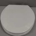 Bemis 1500EC 390 Lift-Off Wood Elongated Toilet Seat, Cotton White (Pack of 1)