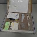 16" LumiBoard LED Drawing Board for Kids - 7 Colors & 10 Modes Rechargeable Acrylic LED Note Board with 7 Markers Cleaning Kit, Sketching & Birthday Gifts for Kids/Girls/Teens (White)