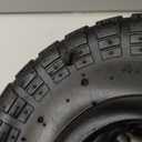 Potreba Tire & Inner Tube Set 4.10/3.50-4 (Fits 3.00-4)  10" Pneumatic Wheel Kit for Wheelbarrow, Hand Trolley, 4" Rim