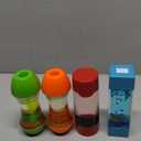 JOYIN 4Pack Fidget Tubes for Kids, Sensory Tubes, Stress Relief Toy, Speech Therapy, Calming Toys for Children with Autism, Calm Down Corner Classroom Supplies, Christmas School Gifts for Toddlers