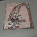 80th Birthday Door Cover 71x35 Inch Elegant Rose Gold Glitter Happy Birthday Banner for Women Sparkling Diamond Number Eightieth Milestone Celebration Party Photo Booth Prop Wall Decor