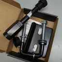 DEEAGLE Anti Rattle Hitch Pin Set, Include 2 Hitch Tightener, 5/8 Dia Locking Hitch Pin, Boat RV Trailer Accessories