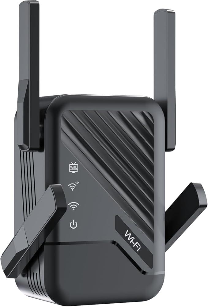 2026 Best WiFi Extender Signal Booster, Internet Extender Covers Up to 13389 Sq.ft for Home, Wide Compatibility, Long Range WiFi Repeater with Ethernet Port
