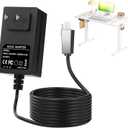 12V 2A Standing Desk Power Cord Compatible with 12V Standing Desk Single Motor Power Supply, Max 24W (Not Compatible with 29V)