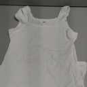 Women's White Tank Top, White, M