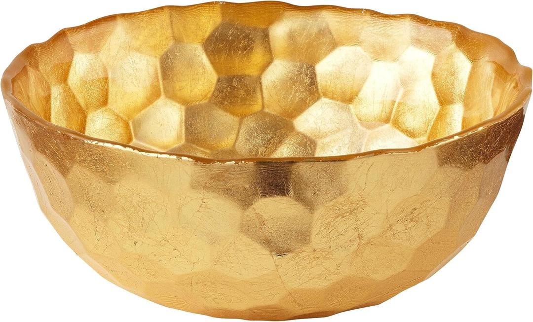 Odessa Gold Glass Bowl, 6-Inch