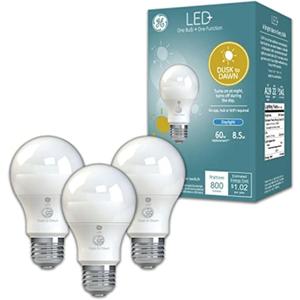 LED+ Dusk to Dawn Daylight A19 (1-Pack) (3 Bulbs)