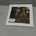 YEAHOME Christmas Tree Topper, Gold Glittered Hollow 5-Point Star Tree Topper for Christmas Tree Decorations, Lighted Wire Star with 20 LED Lights for Christmas Treetop, Xmas Tree Topper with Timer