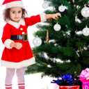 48 Pcs Christmas Rainbow Decorations - Transparent Fillable DIY Hanging Balls, 4 Sizes for Xmas Tree Home Party Decor