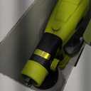 Paint Sprayer for Ryobi One+ 18V Battery w/1000ML Large Container, Even Coverage, No Clogging, Handheld Cordless Painting Spray Gun for Small and Meduim Projects: Fence, Cabinets, Chairs(No Battery) (Green)