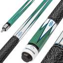 HomeSeason Pool Cue Stick 58" Billiard Cue Sticks Nylon Thread Grip Professional Low Deflection Pool Sticks