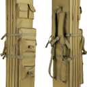 Fishing & Tactical Universal Bag - 600D Waterproof Oxford Fabric, Durable, Multi-Storage Pockets for Well-Protected Fishing Gear, Ideal Gift for Men (Brown)