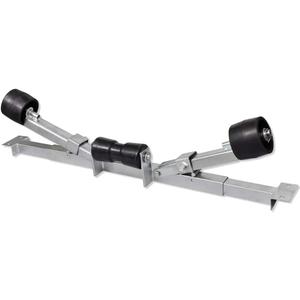 vidaXL Boat Trailer Bottom Support Bracket with Keel Rollers