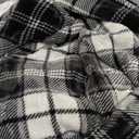 Black Heated Blanket Electric Throw, 50X60 Heating Throw with 10 Heats Levels & 8 Hours Auto Off, Plaid Soft Sherpa Blankets Warmer Gifts for Men Dad Boys Home Decor for Living Room Bedroom Office, Black Plaid