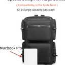 Rabjen DJ Backpack for Club Gigs, DJ Mixer Case Compatible with Pioneer DDJ-REV7, Pioneer DDJ-RX, Denon DJ SC LIVE 4, Novation Launchkey 49 and More Equipment, Max 35'' Mixer