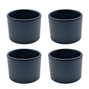 4Pcs Light Socket Shade Ring,Metal Lamp Shade Collar Rings Lock E26 E27 Ceramic/Porcelain Socket with Thread Diameter 1-1/2 Inches for Medium-Base Ceramic Sockets (Black, 4)