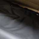 Back Seat Extender for Dogs, Hard Bottom Dog Car Seat Cover for Truck Back Seat, Dog Hammock for Car, Upgraded PU Leather Material, Larger Space, Holds 400lbs (XL, Black+Orange)